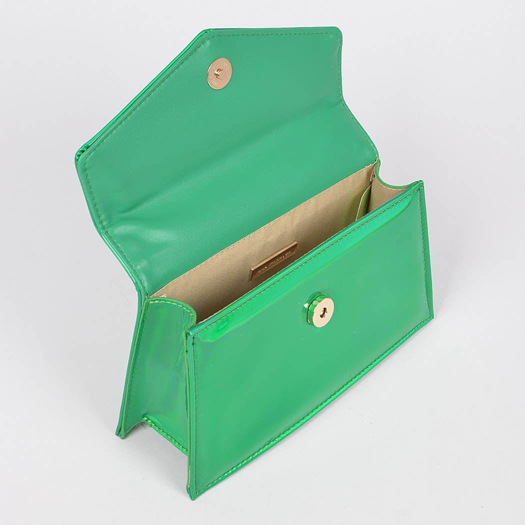 Metallic Handle Bag