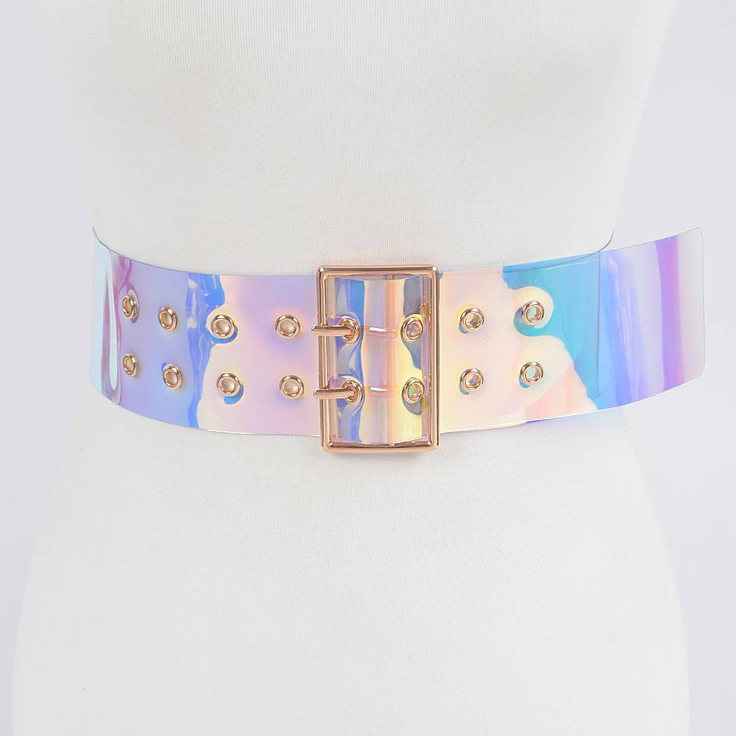 Transparent Neon Belt