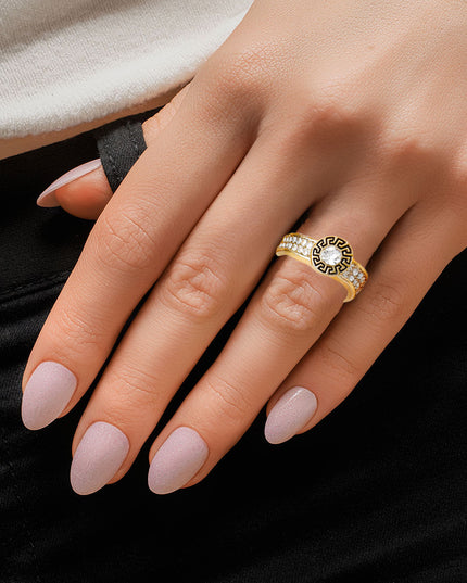Ring in Elegance: Bespoke Accent Gold Ring