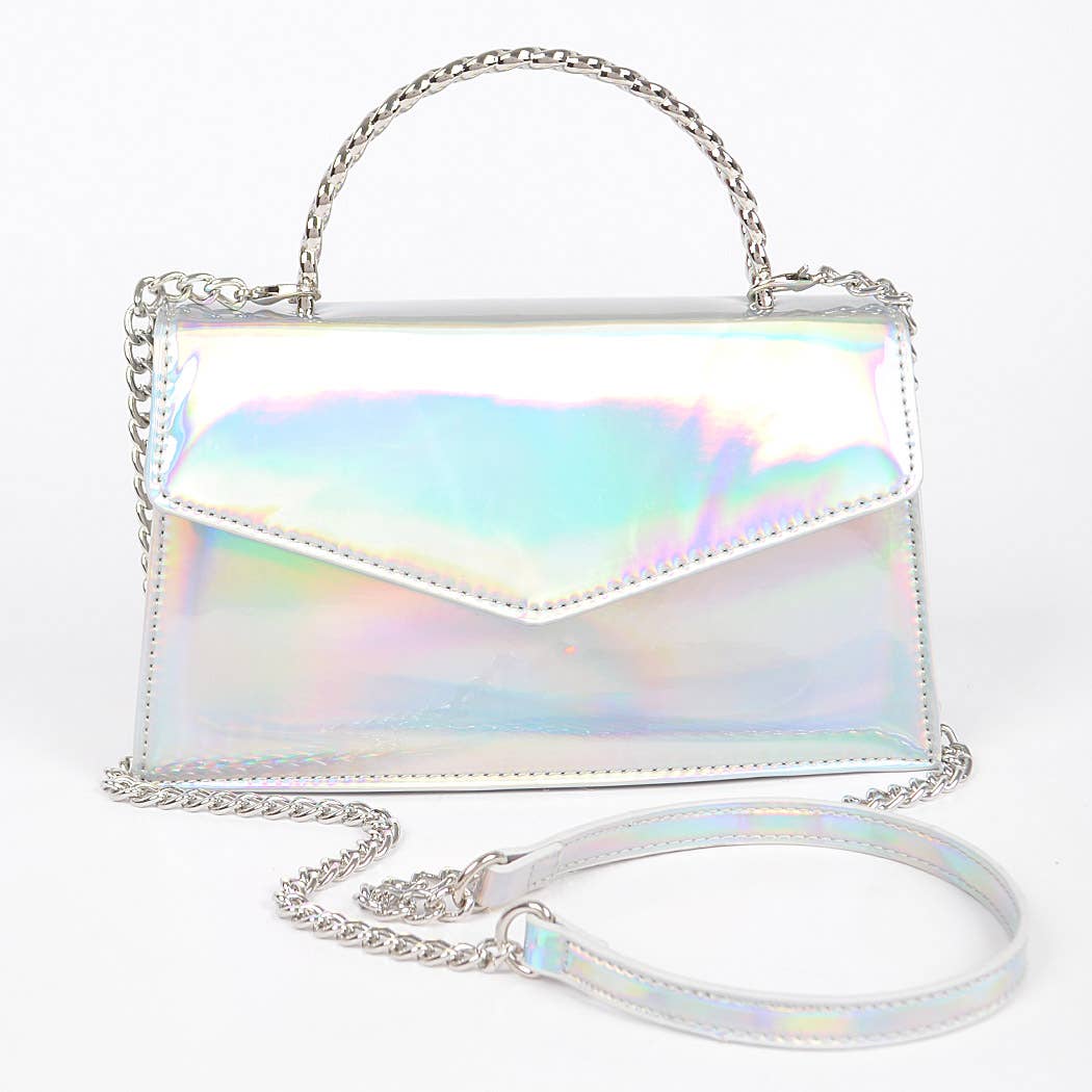 Metallic Handle Bag