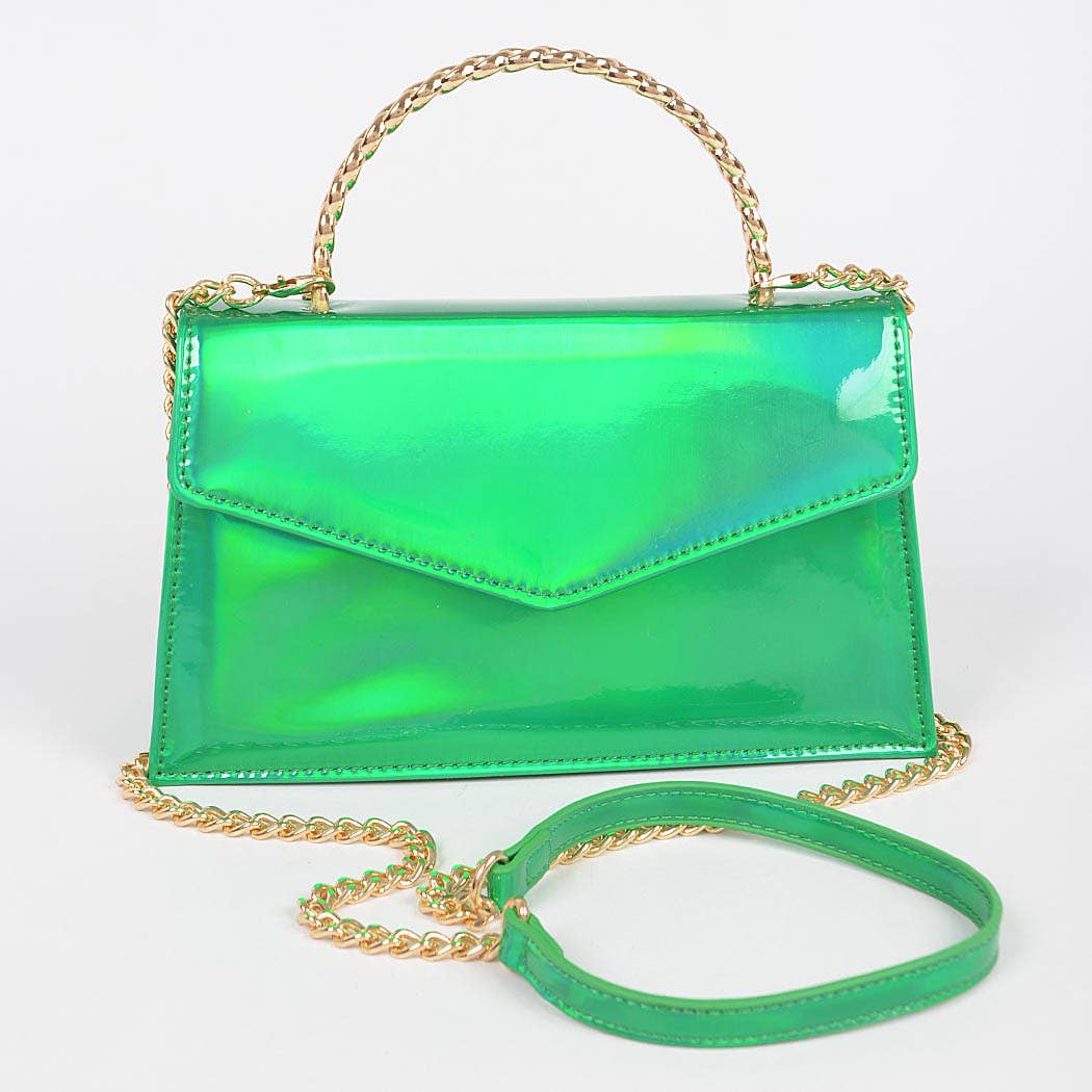 Metallic Handle Bag