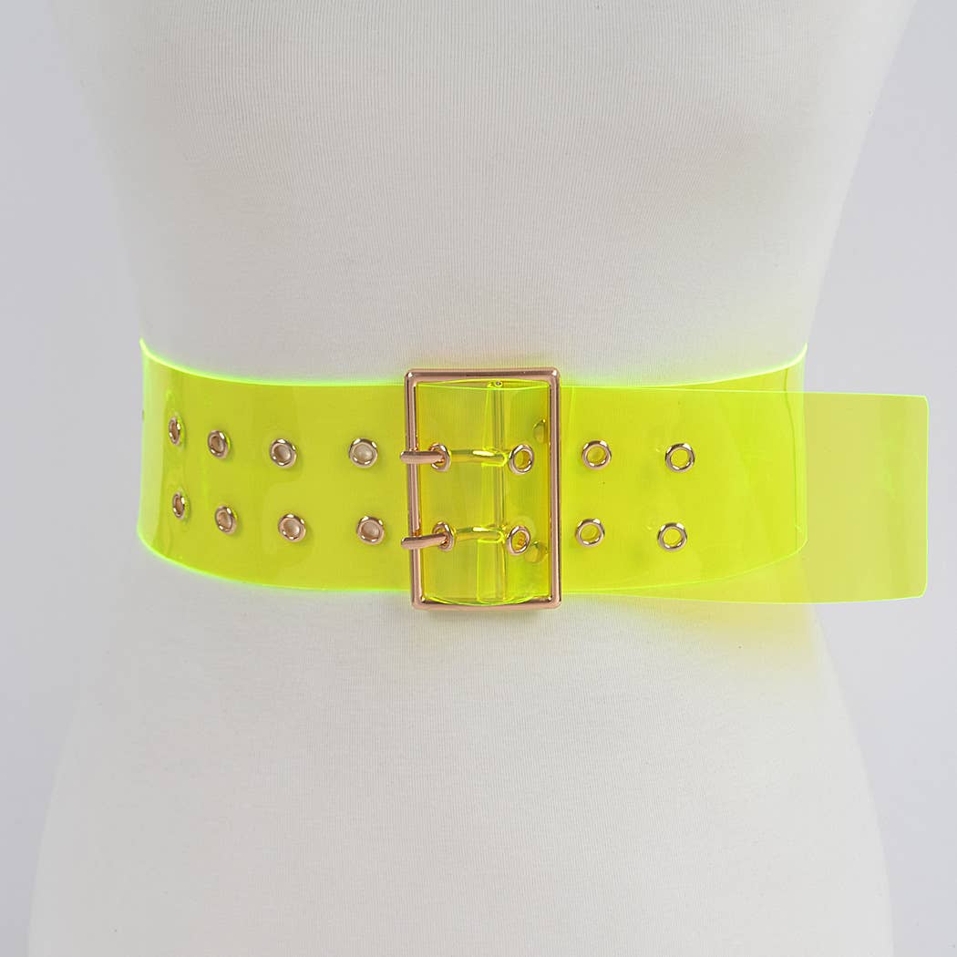 Transparent Neon Belt