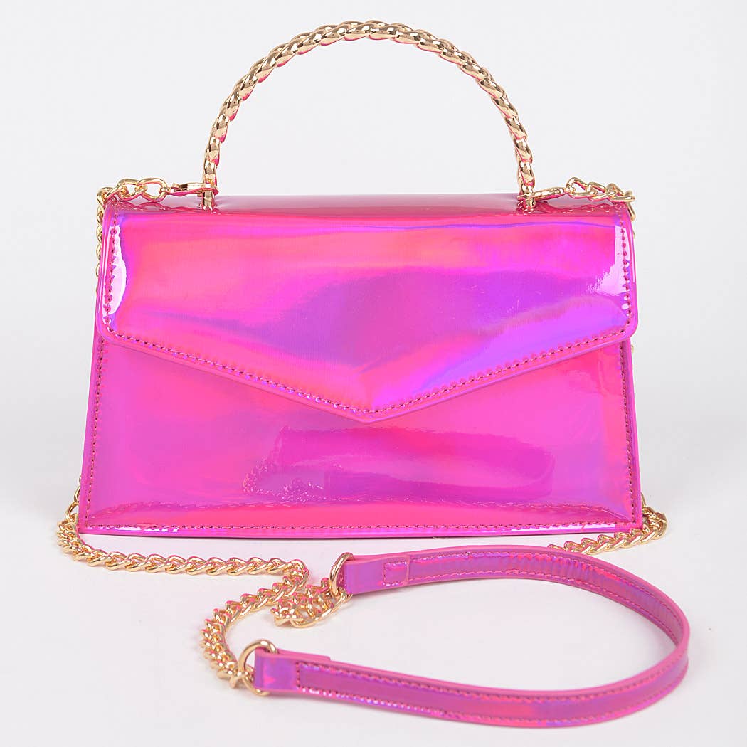 Metallic Handle Bag