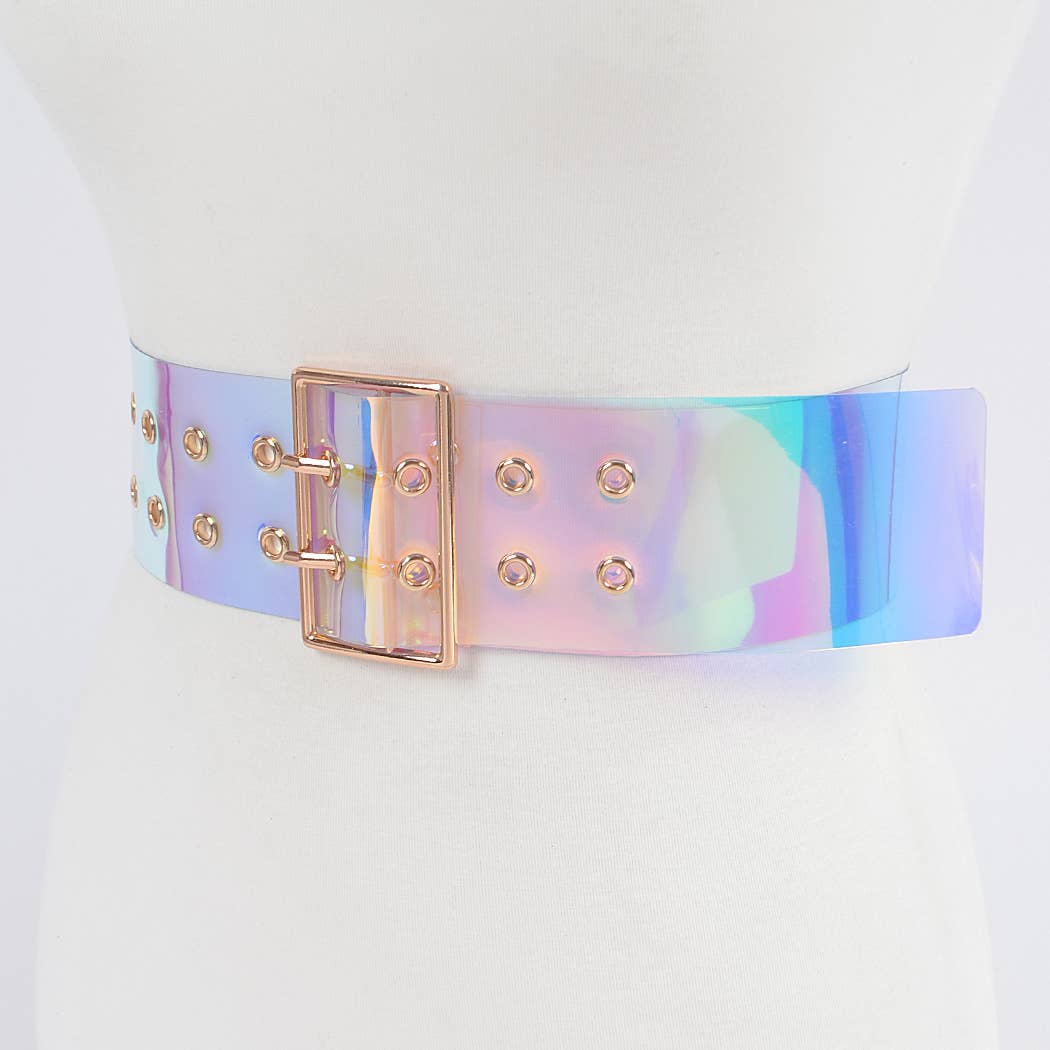 Transparent Neon Belt