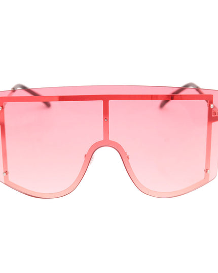 Rosy Outlook: Signature Shield Sunglasses