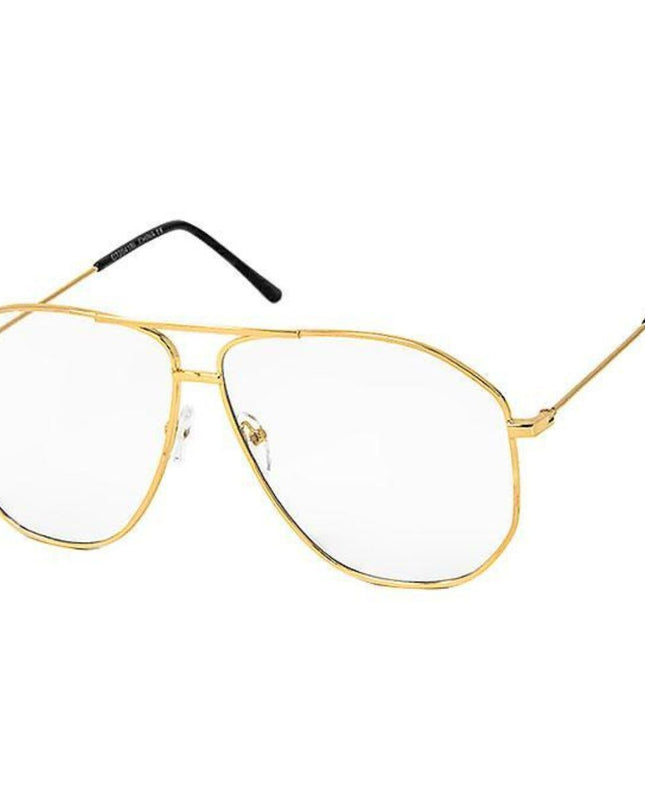 Gold Aviator Blue Light Glasses
