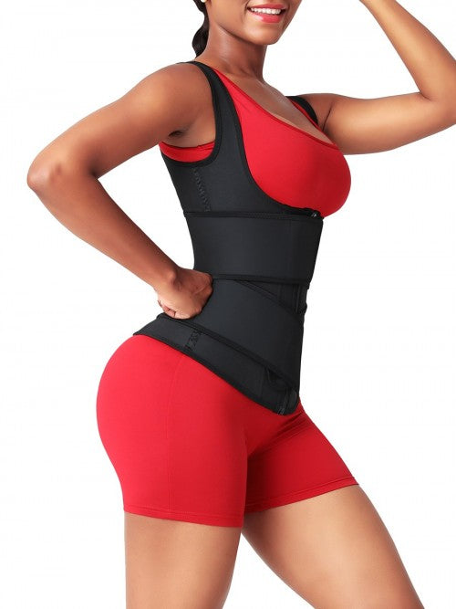 Boned Latex Waist Trainer