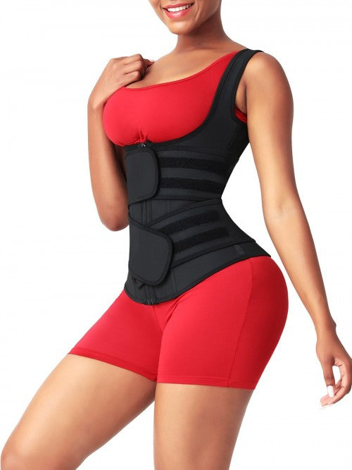 Boned Latex Waist Trainer