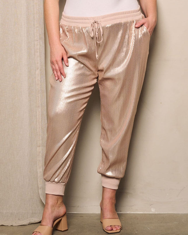 Sequin Joggers