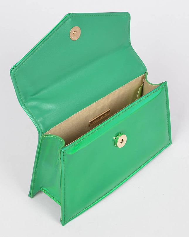 Metallic Handle Bag