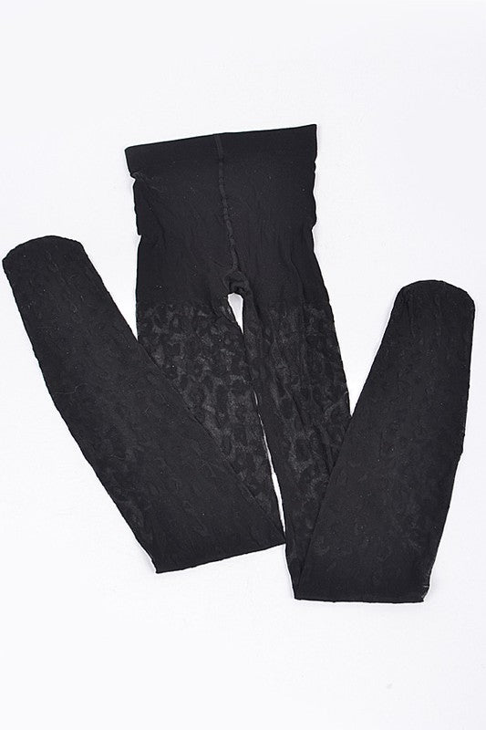 Leopard Print Fashion Stocking