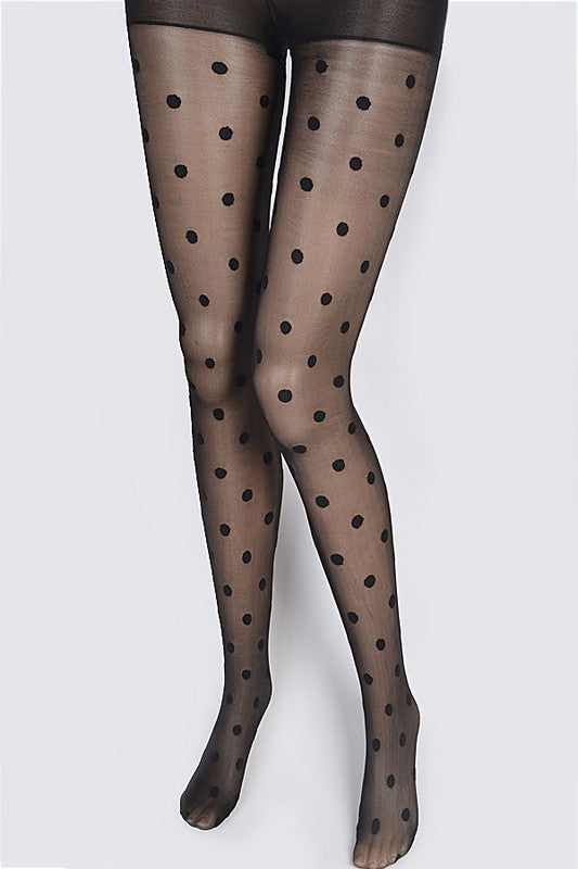 Polka Dot Fashion Stocking