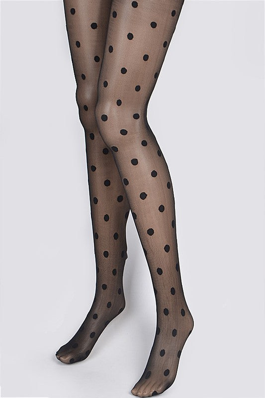 Polka Dot Fashion Stocking