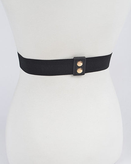 Metal Buckle Elastic Belt