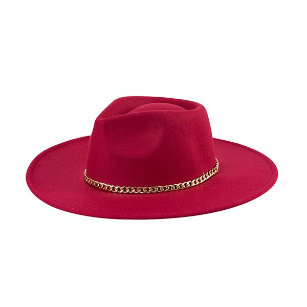 Fashionista Chained Fedora