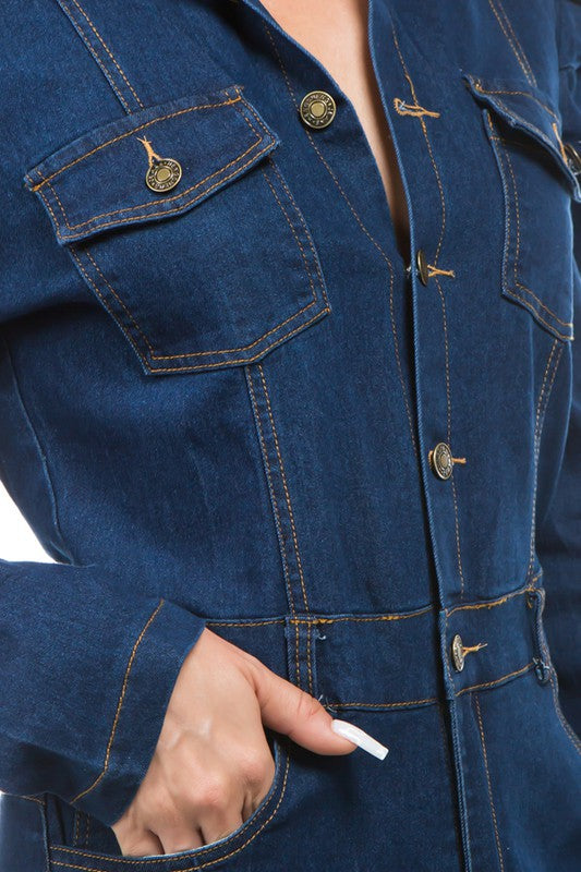 Denim Jumpsuit