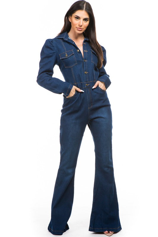Denim Jumpsuit