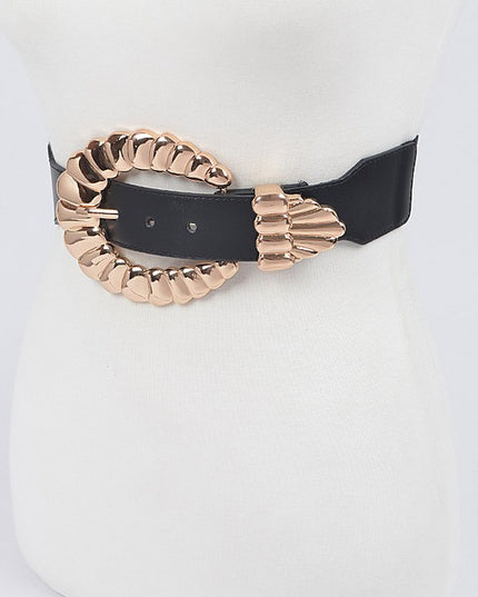 Mixed Metal Stretch Belt