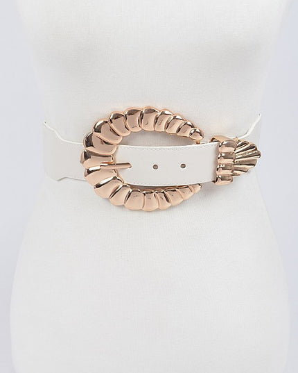 Mixed Metal Stretch Belt
