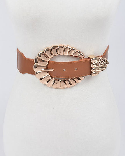 Mixed Metal Stretch Belt