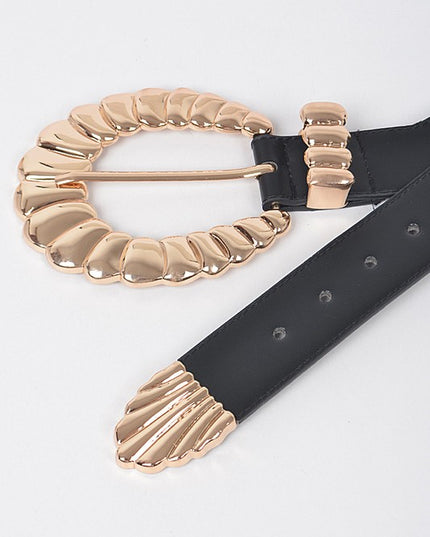 Mixed Metal Stretch Belt