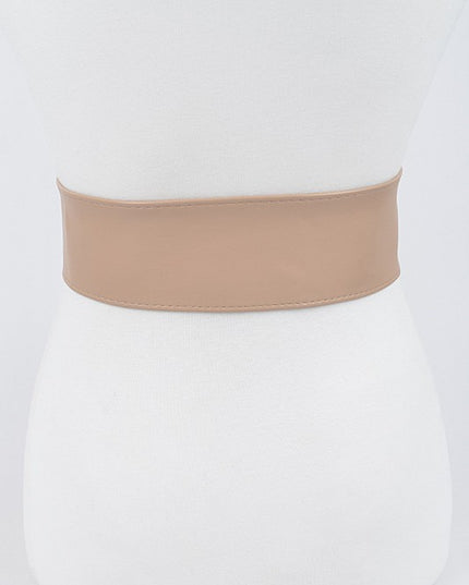 *Pearl Round Buckle Belt