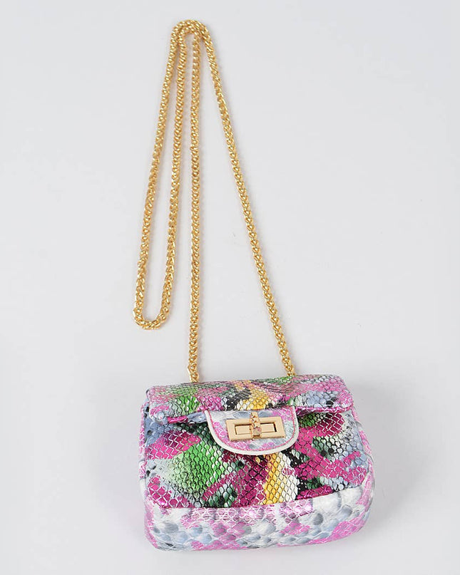Multi Snake Mini Clutch