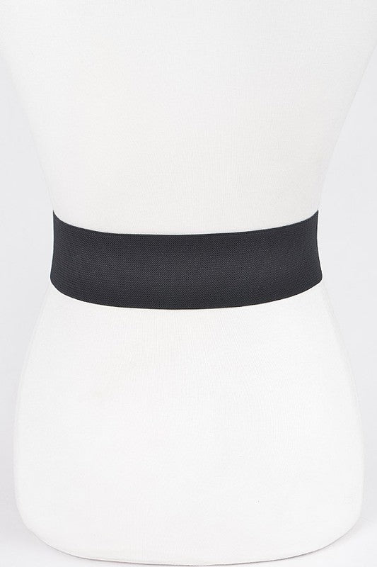 Rhinestone Elastic Belt