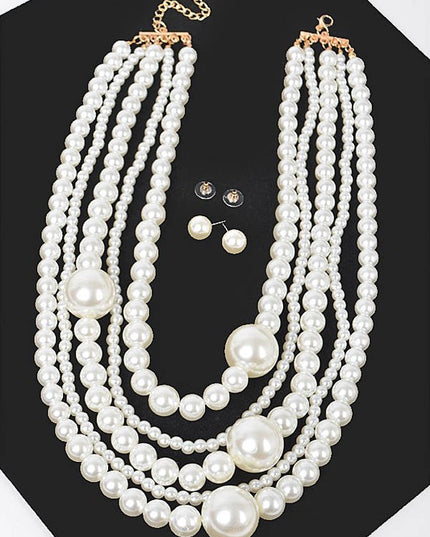 Alluring Luxe Pearl Necklace