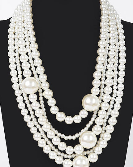 Alluring Luxe Pearl Necklace
