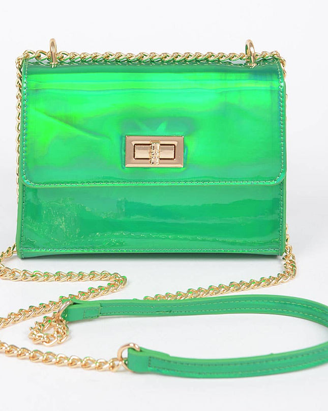 Metallic Crossbody Bag