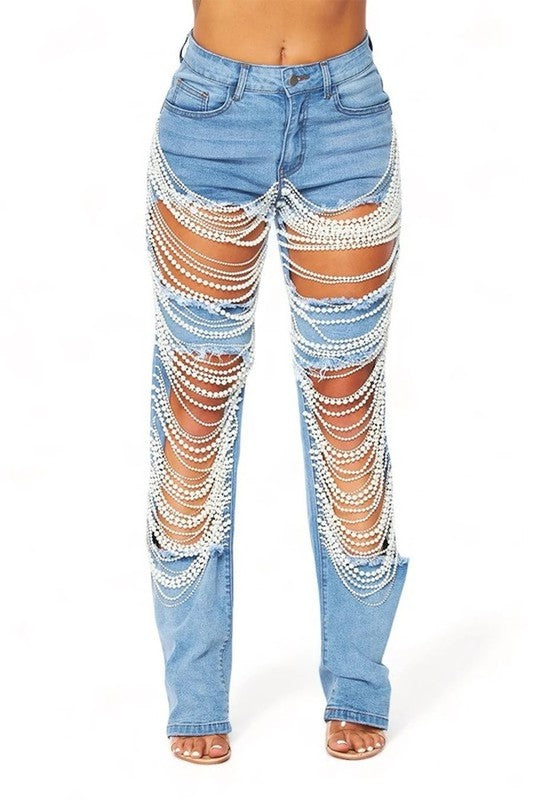 Pearls Denim