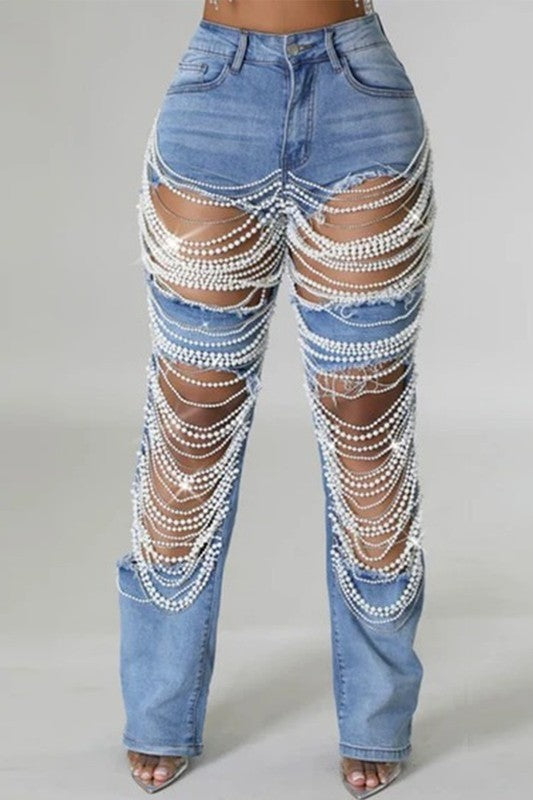 Pearls Denim