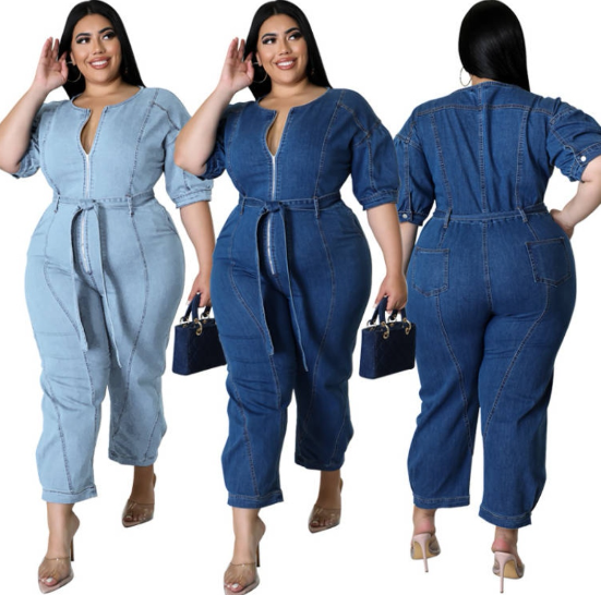 Donna Denim Jumpsuit