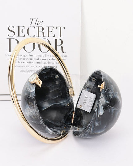 Marble Ball Clutch