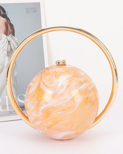 Marble Ball Clutch