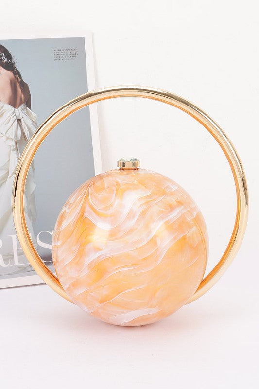 Marble Ball Clutch