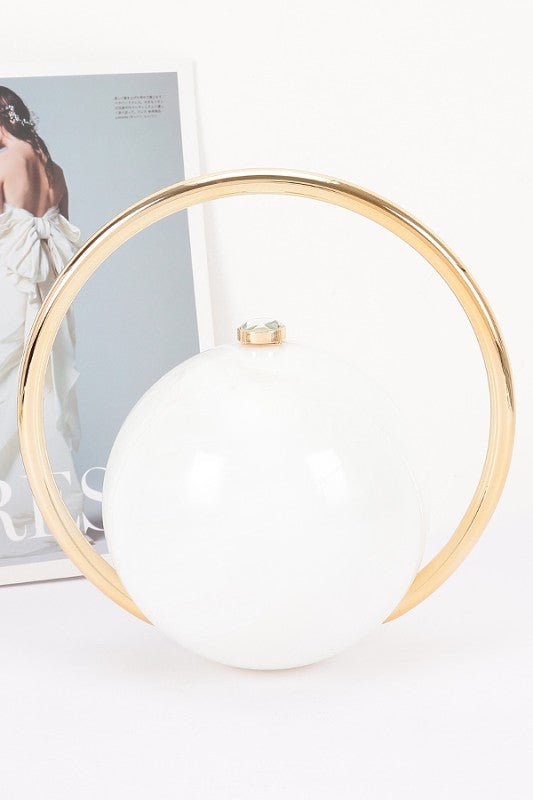Marble Ball Clutch