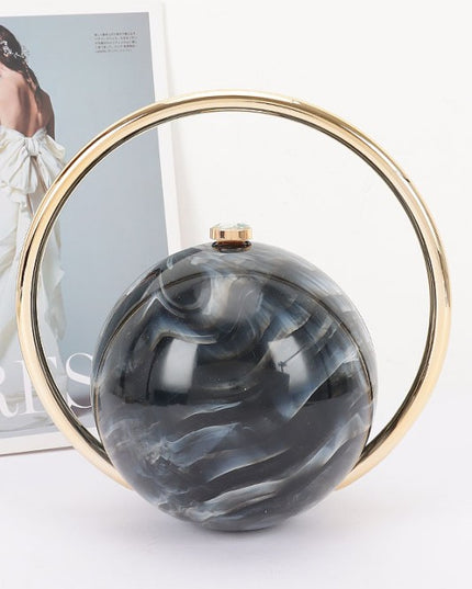 Marble Ball Clutch
