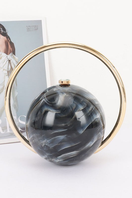 Marble Ball Clutch