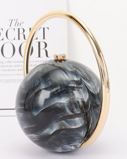Marble Ball Clutch