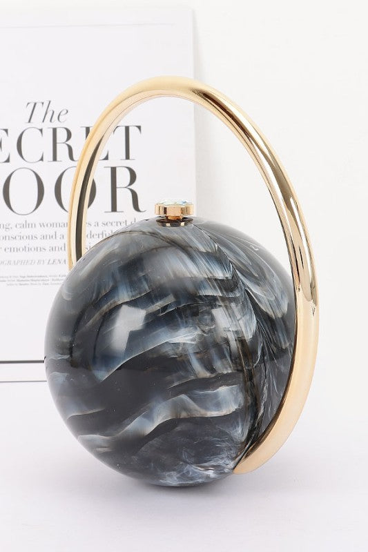 Marble Ball Clutch