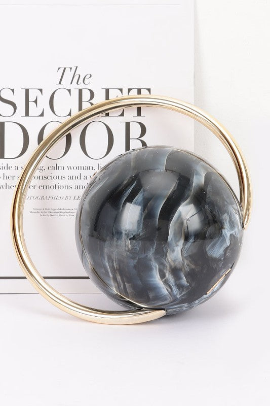 Marble Ball Clutch