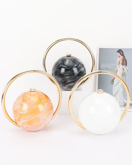 Marble Ball Clutch