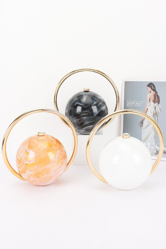 Marble Ball Clutch