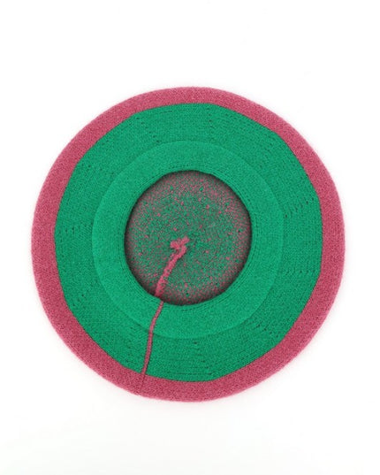 Pink & Green Beret