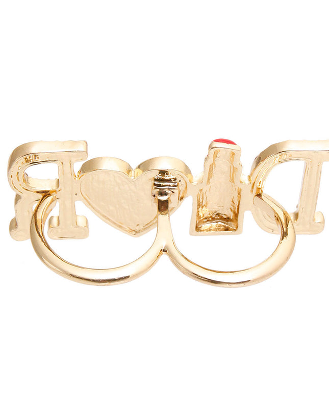 Double-Delight: 2 Finger Ring