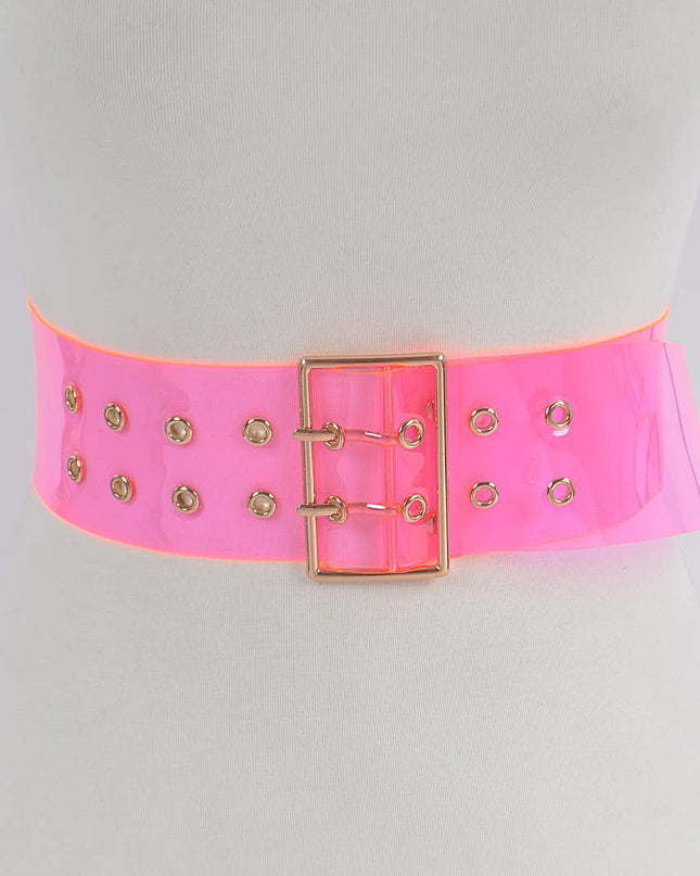 Transparent Neon Belt