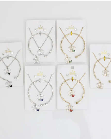 Butterfly Charm Set