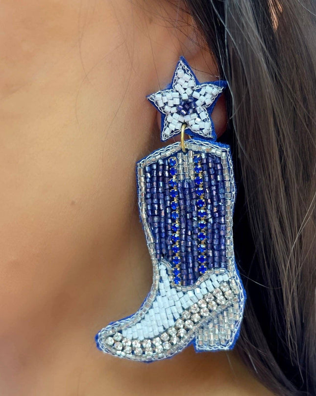 Game day Boot Earrings